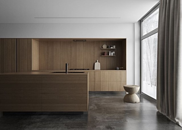 minimal style kitchen