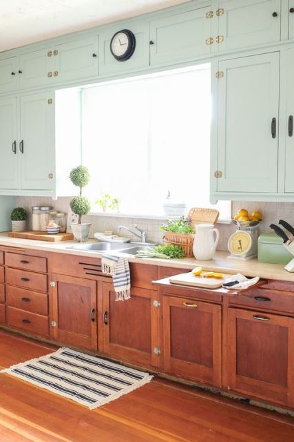 vintage style kitchen